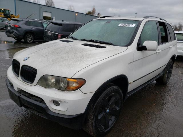 BMW X5 4.4I 2005 with VIN 5UXFB53585LV10450 - Photo from auction