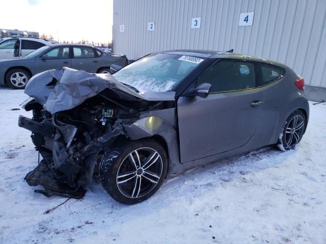 HYUNDAI VELOSTER 2014 with VIN KMHTC6AD4EU193046 - Photo from auction