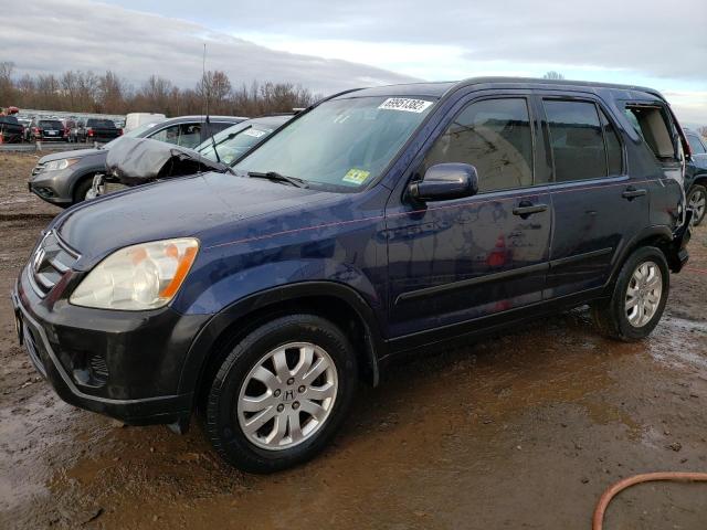 HONDA CR-V EX 2006 with VIN JHLRD68866C025990 - Photo from auction
