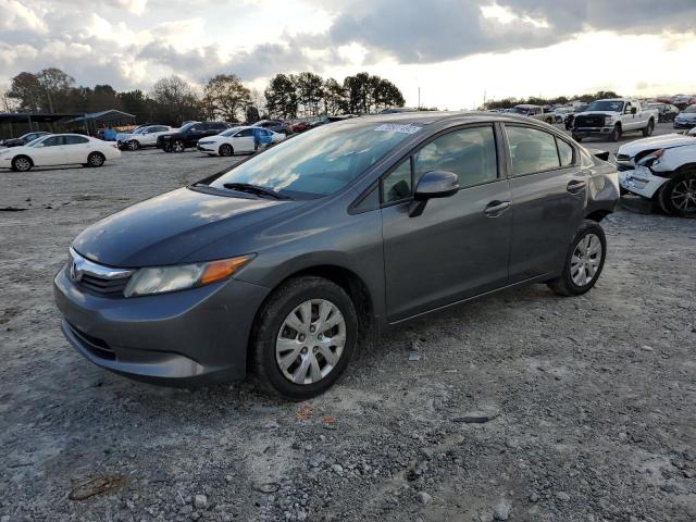 HONDA CIVIC 2012 with VIN 2HGFB2F58CH504378 - Photo from auction