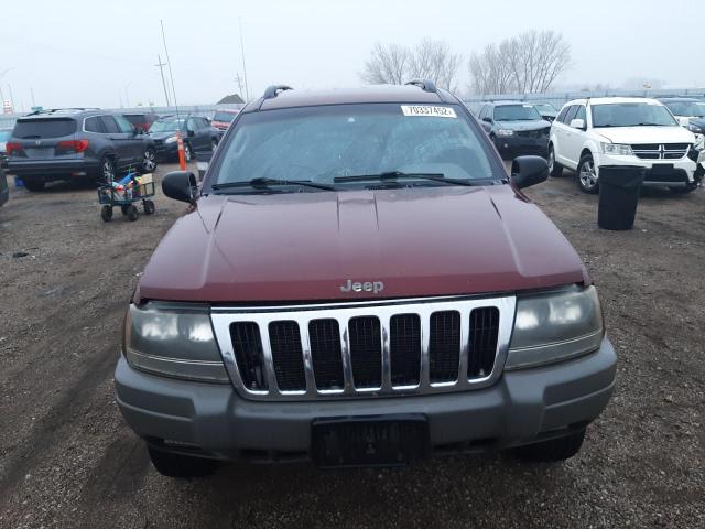 Photo 5 from auction – 2002 JEEP GRAND CHER with VIN 1J4GW48S32C322234