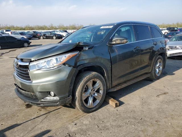 TOYOTA HIGHLANDER 2014 with VIN 5TDDKRFHXES013176 - Photo from auction