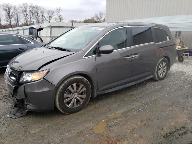 HONDA ODYSSEY EX 2014 with VIN 5FNRL5H66EB018418 - Photo from auction