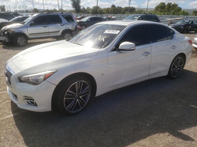 INFINITI Q50 BASE 2014 with VIN JN1BV7AR3EM701814 - Photo from auction