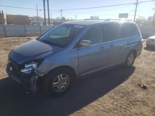 HONDA ODYSSEY EX 2005 with VIN 5FNRL38785B037856 - Photo from auction