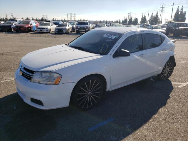 DODGE AVENGER SE 2014 with VIN 1C3CDZAB7EN127008 - Photo from auction