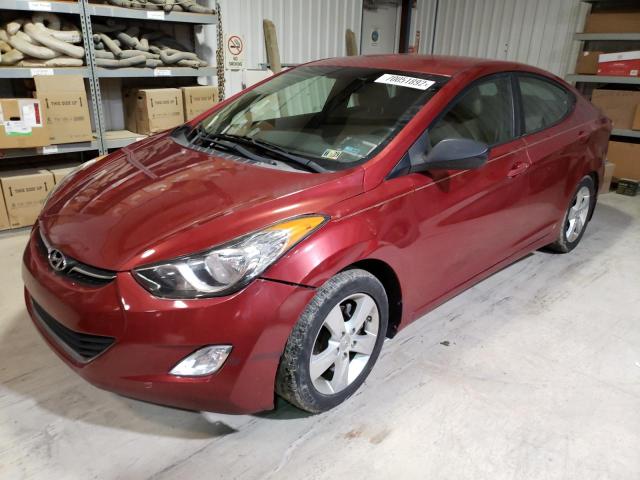 HYUNDAI ELANTRA GL 2012 with VIN KMHDH4AE4CU403547 - Photo from auction