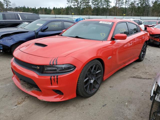 DODGE CHARGER R/ 2018 with VIN 2C3CDXGJ5JH114974 - Photo from auction