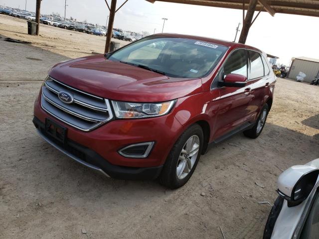 FORD EDGE SEL 2017 with VIN 2FMPK3J92HBB68333 - Photo from auction