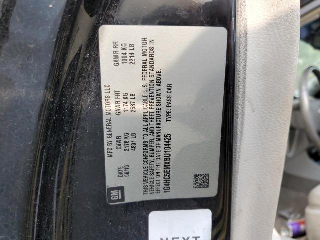 صورة رقم 10 من المزاد - 2011 BUICK LUCERNE CX مع VIN 1G4HC5EMXBU104425