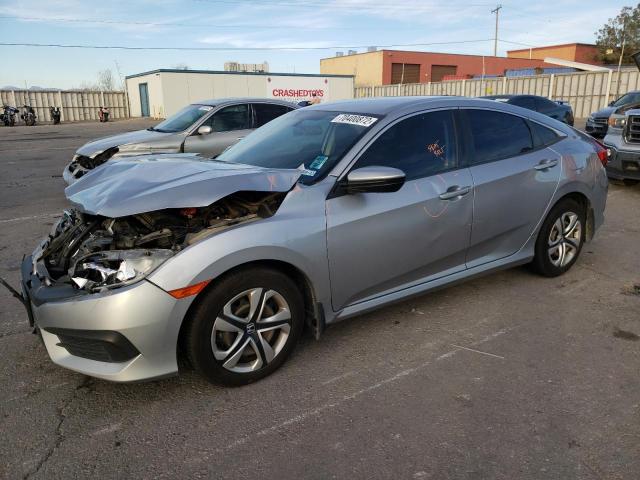 HONDA CIVIC LX 2016 with VIN 19XFC2F57GE027505 - Photo from auction