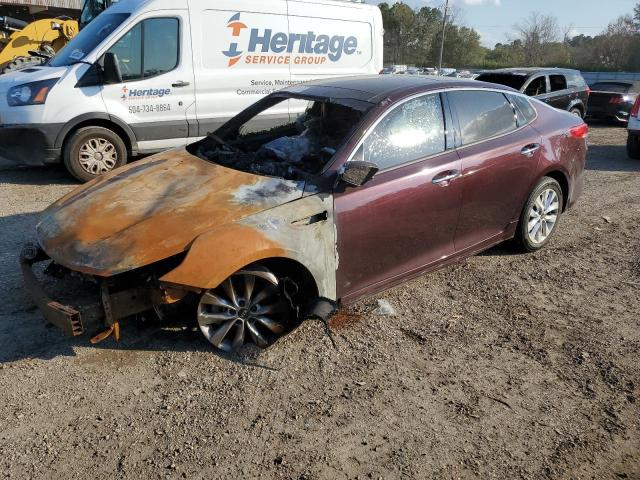 KIA OPTIMA EX 2017 with VIN 5XXGU4L35HG157985 - Photo from auction