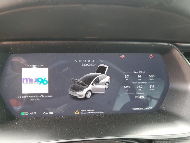 Photo 9 from auction – 2018 TESLA MODEL X with VIN 5YJXCDE20JF118298