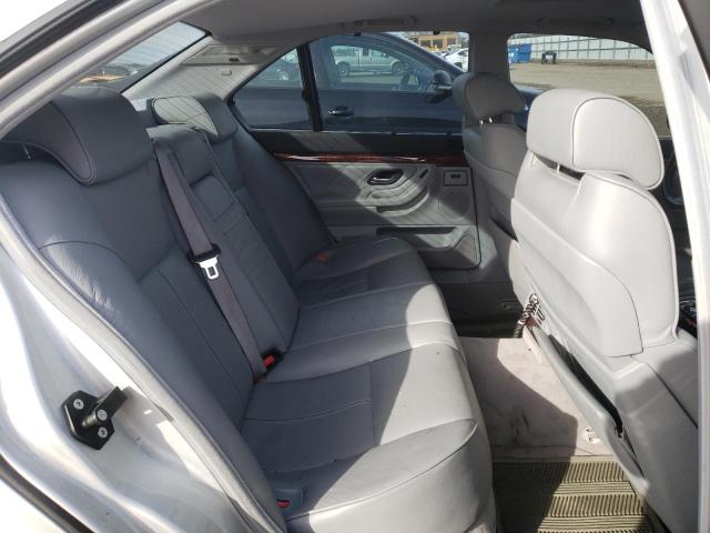 Photo 10 from auction – 2001 BMW 740 I AUTO with VIN WBAGG83451DN85060