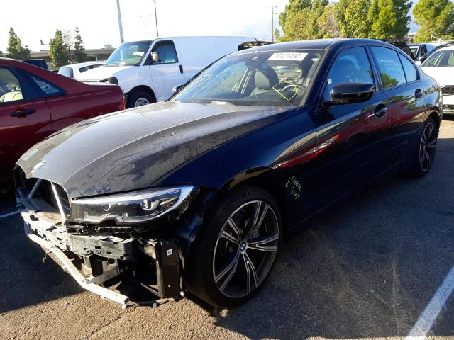 BMW 330I 2022 with VIN 3MW5R1J0XN8C75403 - Photo from auction