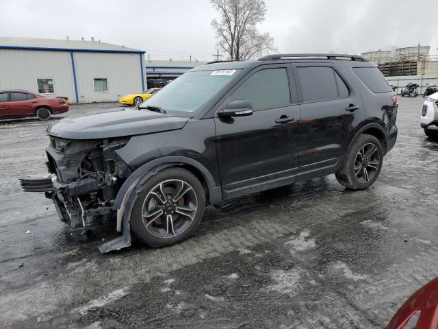 FORD EXPLORER S 2015 with VIN 1FM5K8GT7FGB49077 - Photo from auction