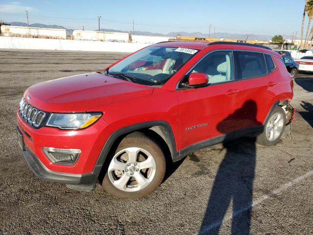 JEEP COMPASS LA 2020 with VIN 3C4NJCBB7LT154893 - Photo from auction
