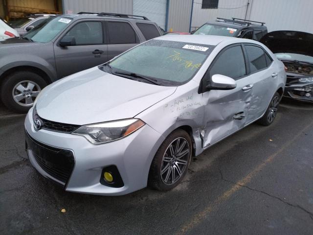 TOYOTA COROLLA L 2015 with VIN 2T1BURHE1FC381485 - Photo from auction