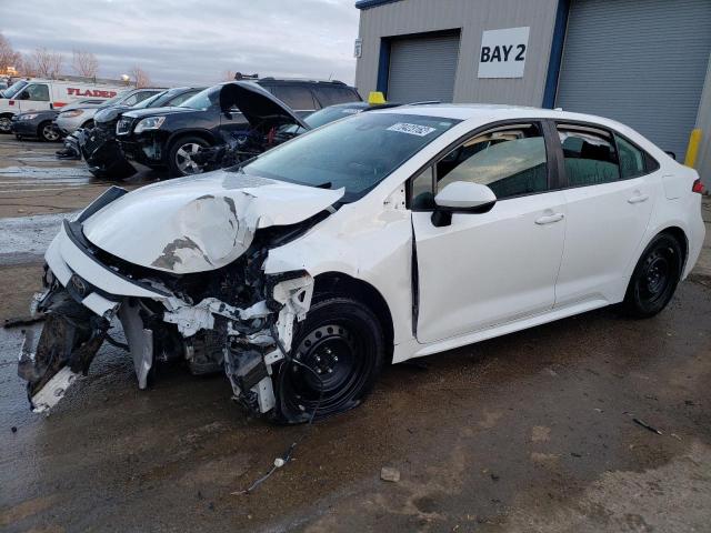 TOYOTA COROLLA LE 2021 with VIN 5YFEPMAE1MP207589 - Photo from auction