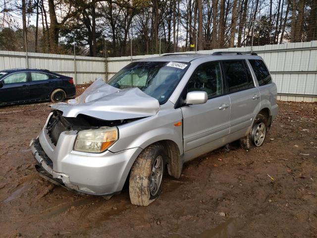 HONDA PILOT EX 2006 with VIN 5FNYF28446B020346 - Photo from auction
