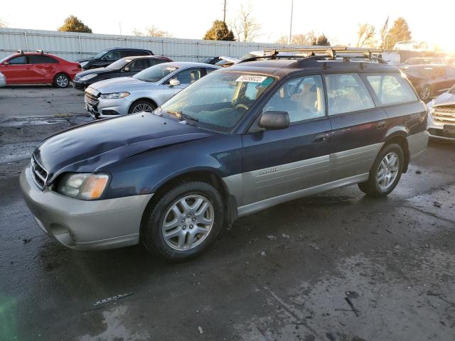 SUBARU LEGACY OUT 2002 with VIN 4S3BH675226658280 - Photo from auction