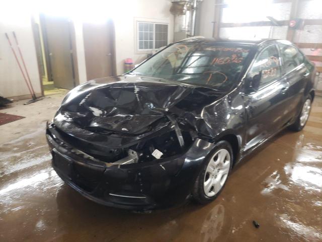 DODGE DART SE 2015 with VIN 1C3CDFAA0FD116526 - Photo from auction