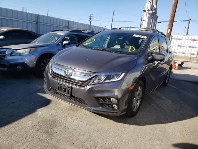 HONDA ODYSSEY EX 2018 with VIN 5FNRL6H79JB035528 - Photo from auction