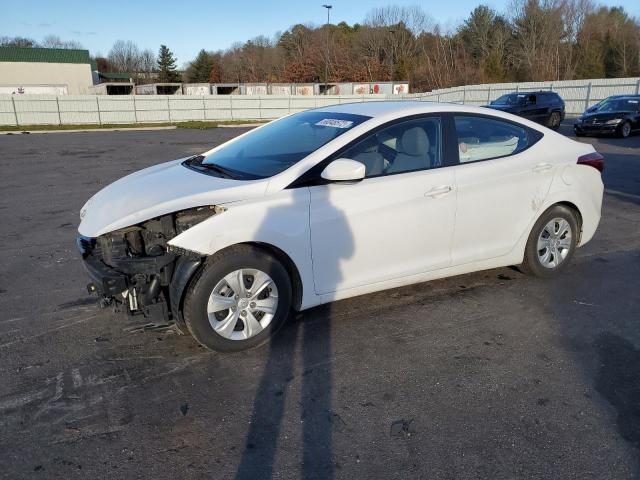 HYUNDAI ELANTRA SE 2016 with VIN 5NPDH4AE3GH727951 - Photo from auction