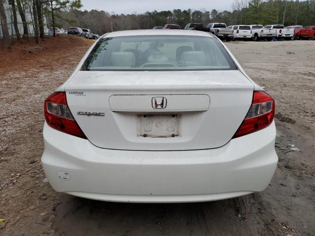 Photo 6 from auction – 2012 HONDA CIVIC LX with VIN 19XFB2F52CE361700