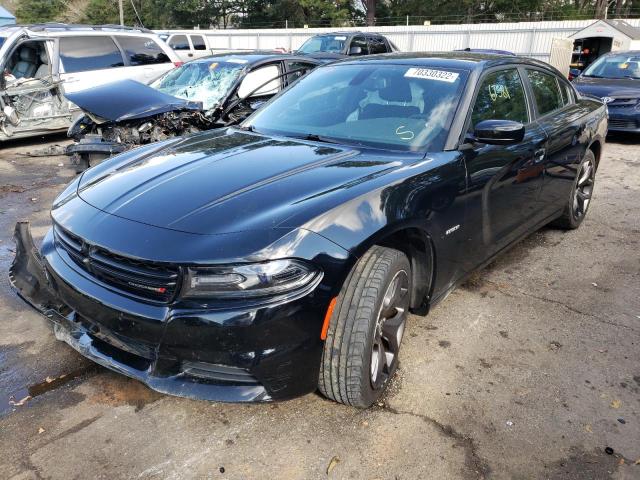 DODGE CHARGER R/ 2018 with VIN 2C3CDXCT0JH221793 - Photo from auction