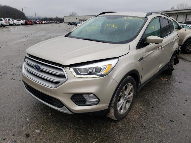 FORD ESCAPE SEL 2018 with VIN 1FMCU0HD2JUA52695 - Photo from auction