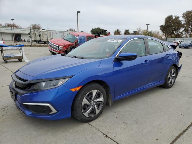 HONDA CIVIC LX 2021 with VIN 2HGFC2F68MH554172 - Photo from auction