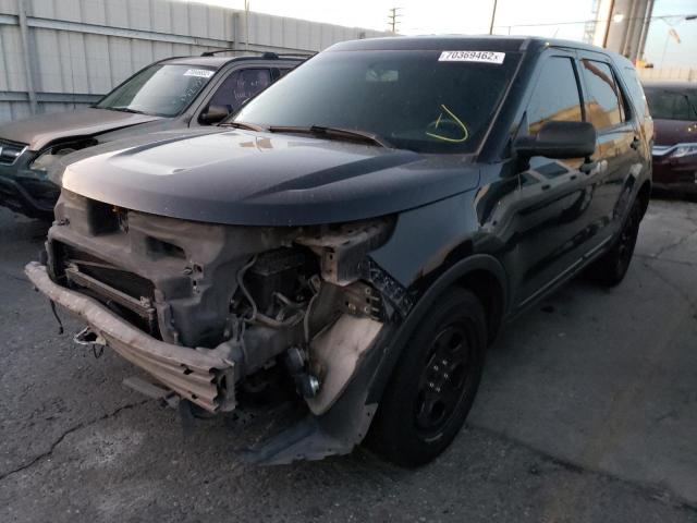 FORD EXPLORER P 2013 with VIN 1FM5K8AR7DGA89800 - Photo from auction