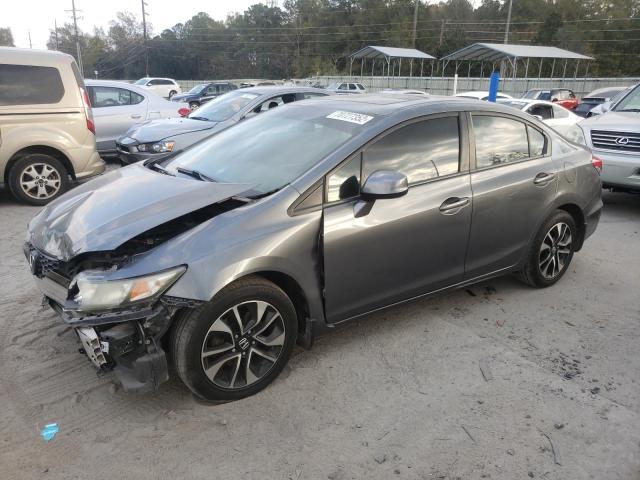 HONDA CIVIC EX 2013 with VIN 19XFB2F83DE042205 - Photo from auction