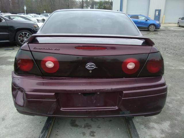 Photo 9 from auction – 2004 CHEVROLET IMPALA LS with VIN 2G1WH52K249304160