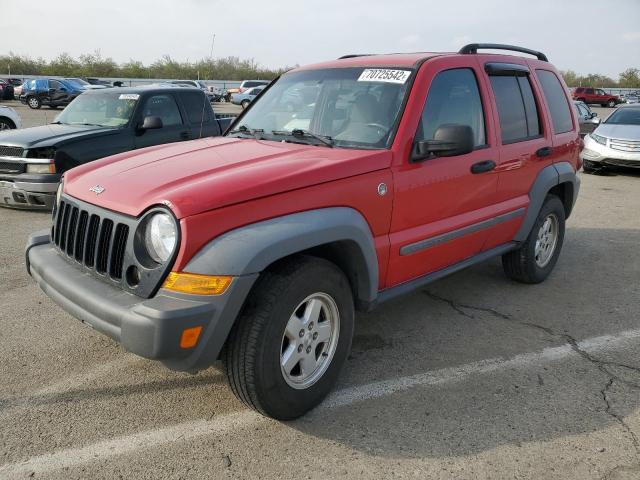 Photo 1 from auction – 2005 JEEP LIBERTY SP with VIN 1J4GL48K25W614176