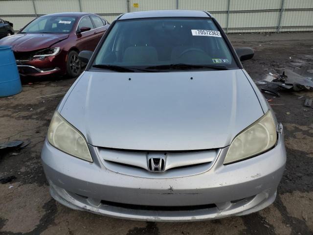 Photo 5 from auction – 2005 HONDA CIVIC LX with VIN 2HGES16575H602939
