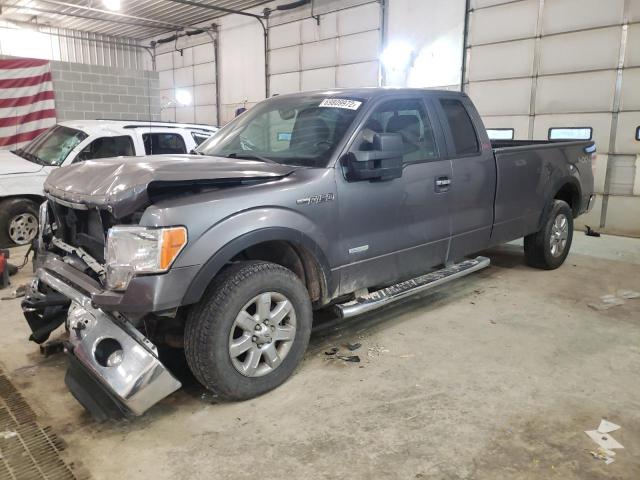 FORD F150 SUPER 2013 with VIN 1FTFX1ET5DKE38344 - Photo from auction