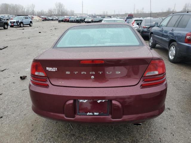 Photo 6 from auction – 2001 DODGE STRATUS SE with VIN 1B3EJ46U71N524031
