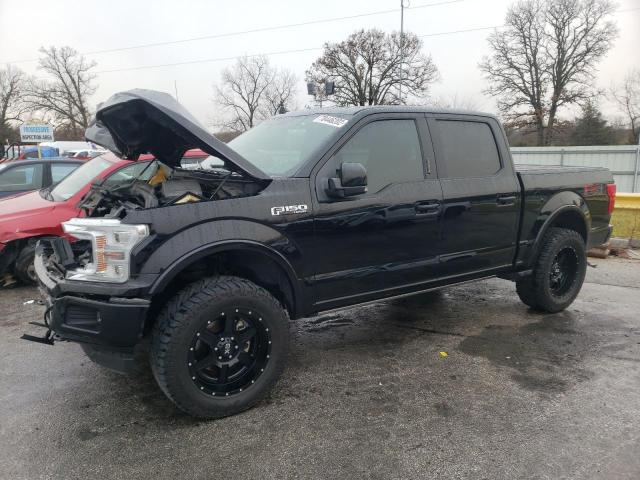 FORD F150 SUPER 2018 with VIN 1FTEW1E55JFA82157 - Photo from auction
