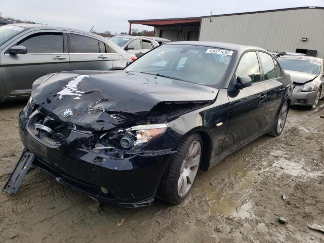 BMW 530 I 2007 with VIN WBANE73557CM57982 - Photo from auction