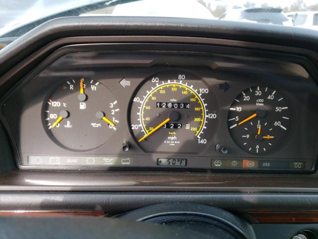 Photo 9 from auction – 1995 MERCEDES-BENZ E-CLASS with VIN WDBEB31E0SC152193