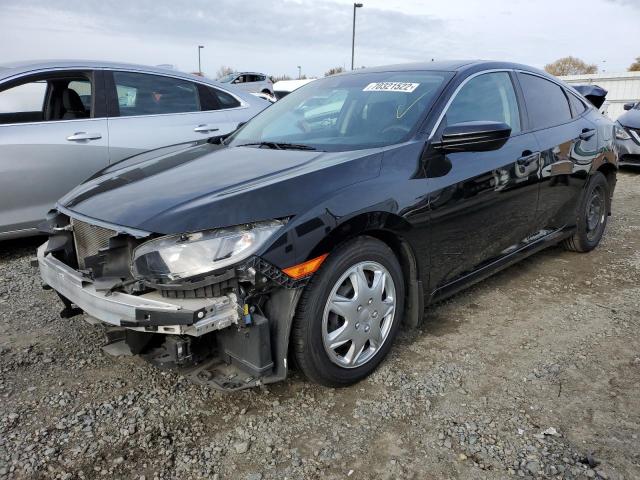 HONDA CIVIC LX 2020 with VIN 2HGFC2F64LH514945 - Photo from auction
