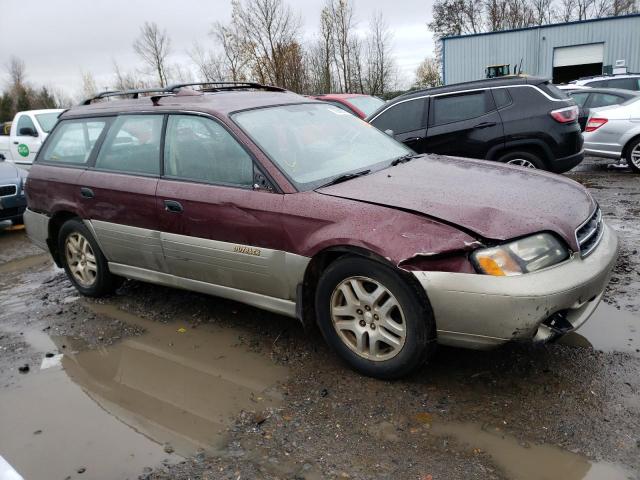 Photo 4 from auction – 2001 SUBARU LEGACY OUT with VIN 4S3BH665517618611