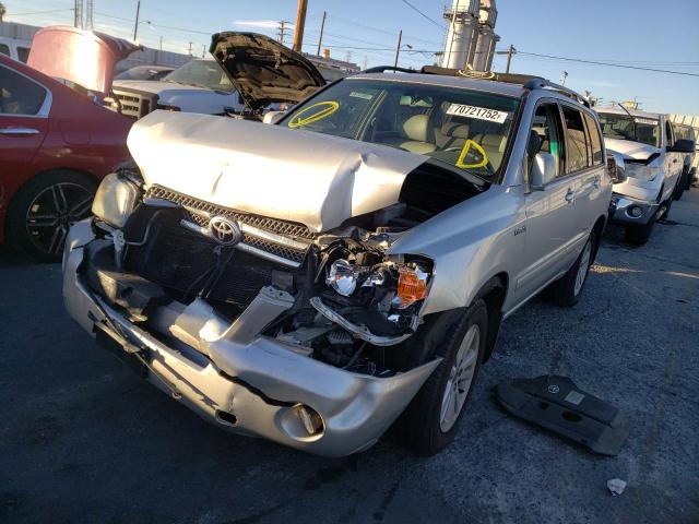 TOYOTA HIGHLANDER 2007 with VIN JTEDW21A670017586 - Photo from auction