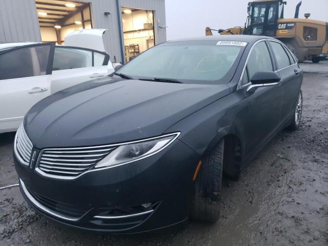 LINCOLN MKZ 2014 with VIN 3LN6L2G98ER801425 - Photo from auction