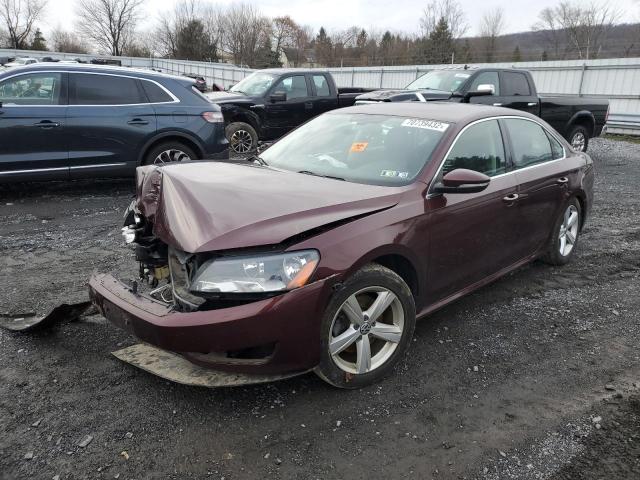 VOLKSWAGEN PASSAT SE 2012 with VIN 1VWBP7A30CC030945 - Photo from auction