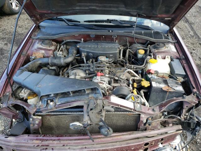 Photo 11 from auction – 2001 SUBARU LEGACY GT with VIN 4S3BH645X17308537