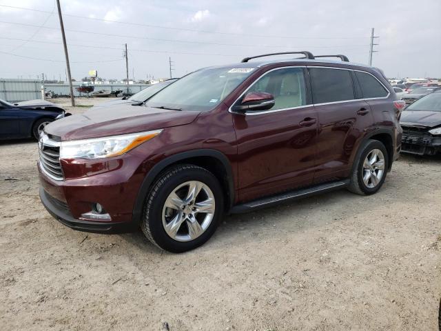 TOYOTA HIGHLANDER 2015 with VIN 5TDYKRFH1FS099481 - Photo from auction