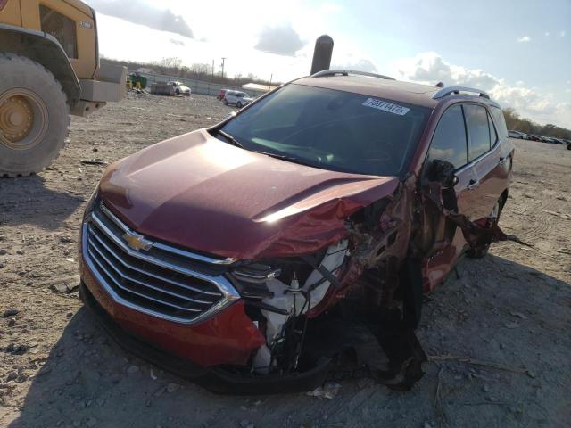 CHEVROLET EQUINOX PR 2021 with VIN 2GNAXNEV4M6146519 - Photo from auction